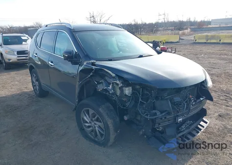 2014 Nissan Rogue Sl z USA, uszkodzony, nr VIN 5N1AT2MV4EC817826